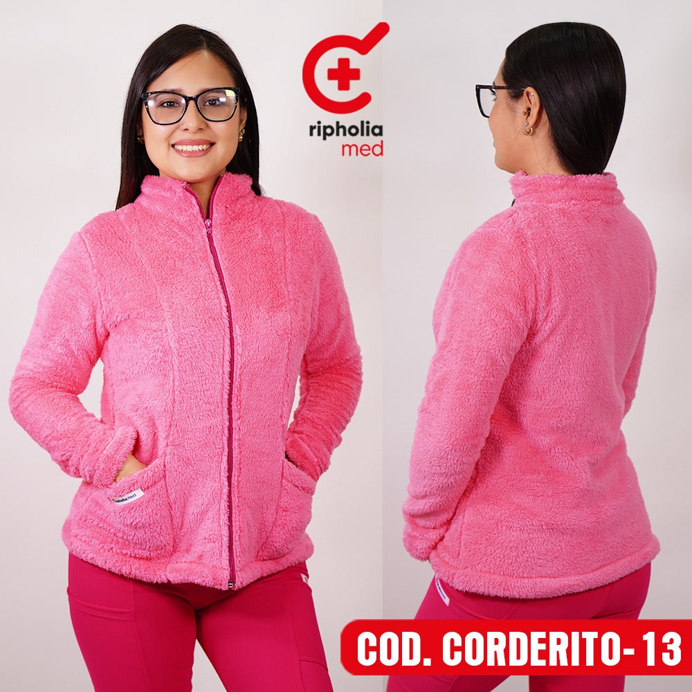 Polerón Corderito Fucsia