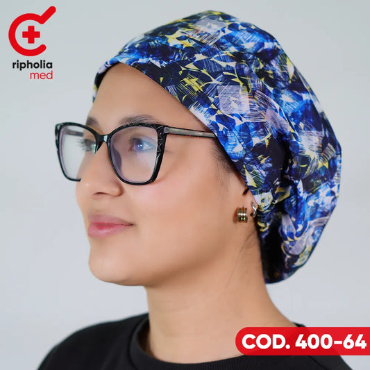 Gorros Azul Estampado
