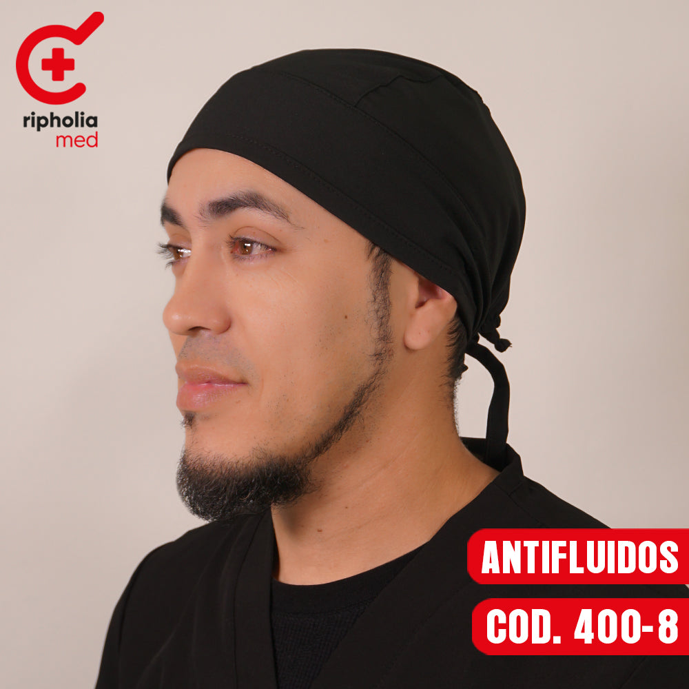 Gorros Antifluido Negro