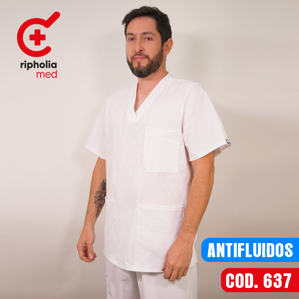 Delantal Antifluido Blanco