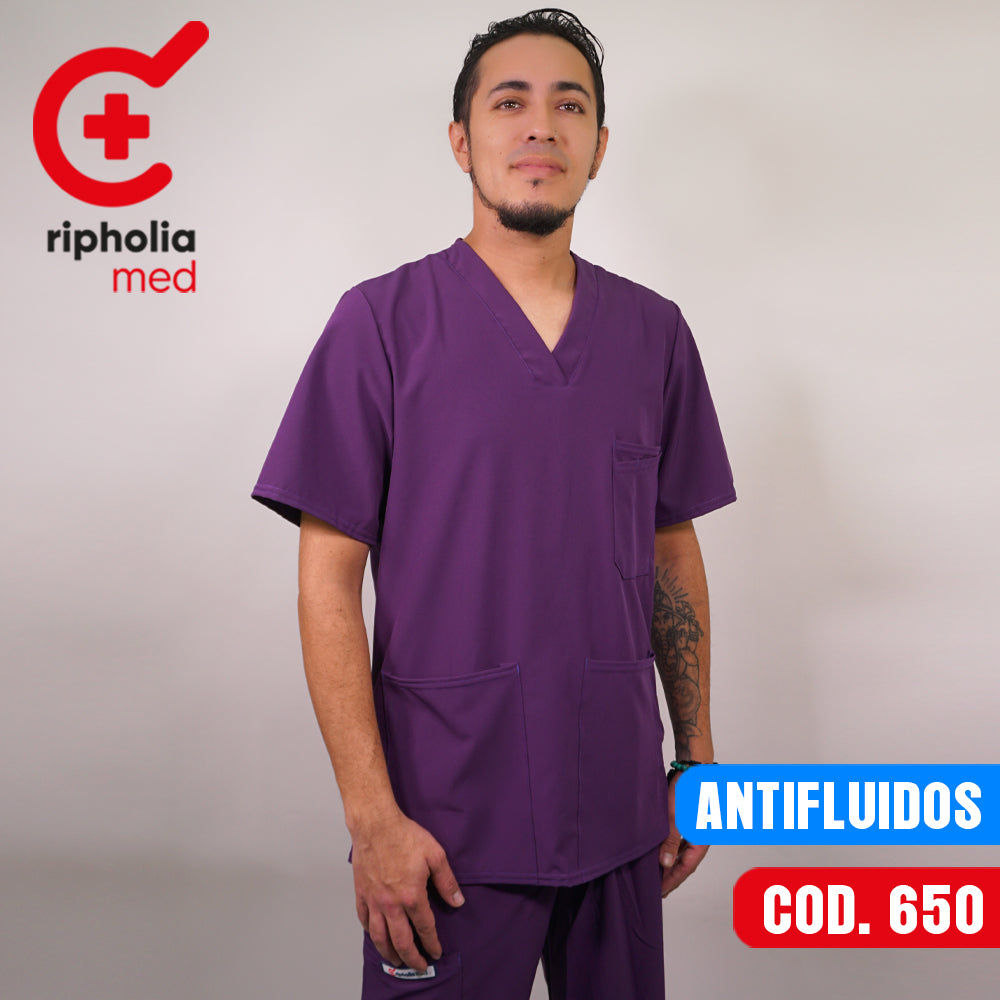 Delantal Antifluido Morado