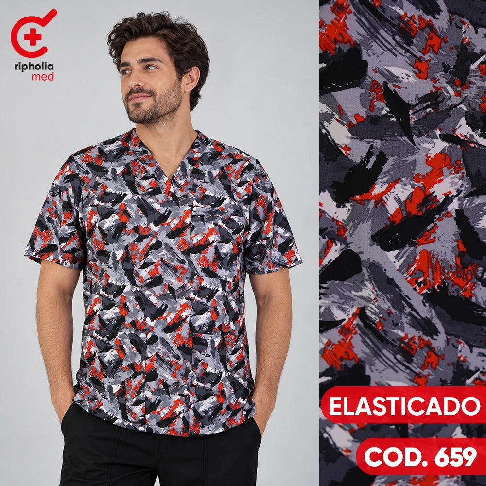 Delantal Elasticado Estampado