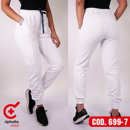 Jogger Premium Blanco