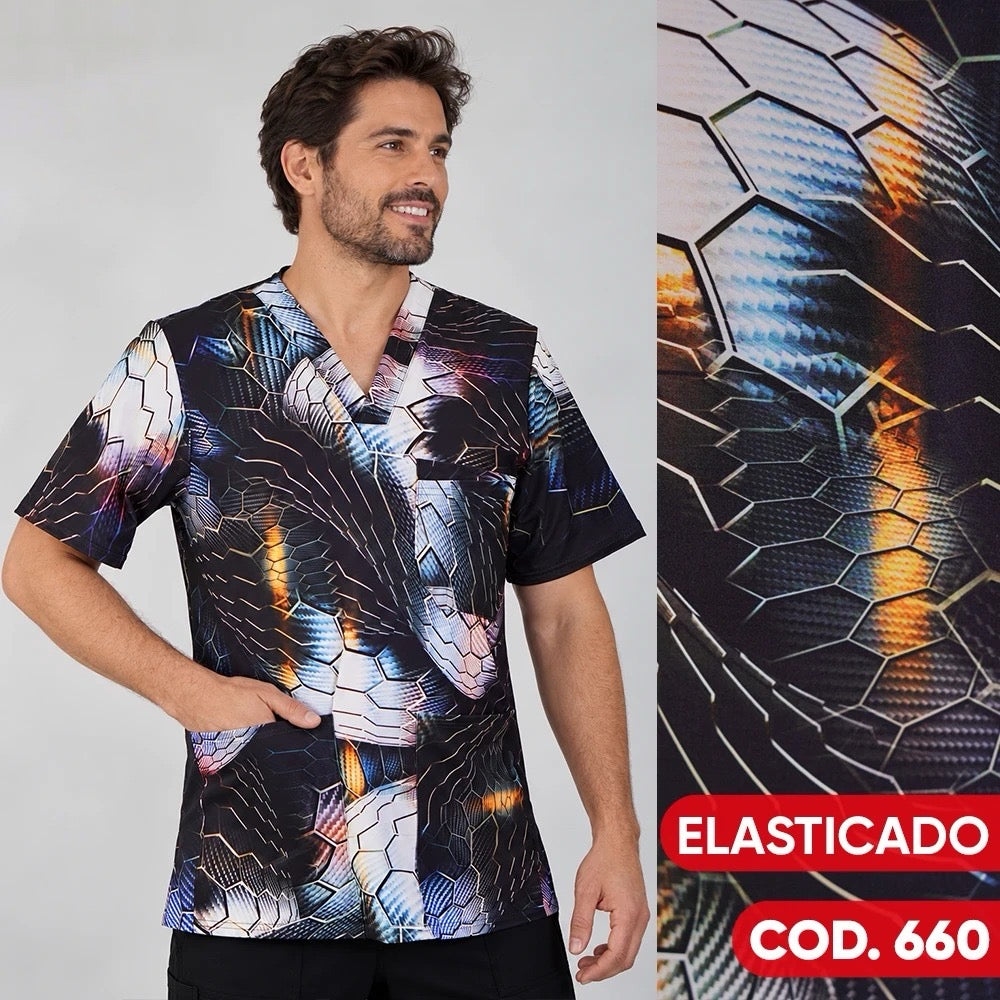 Delantal Elasticado Estampado