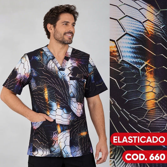 Delantal Elasticado Estampado