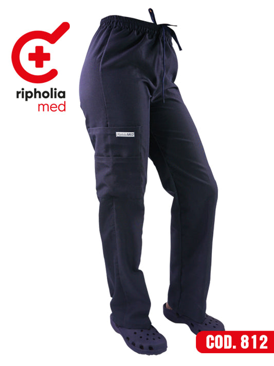 Pantalón Poplin Azul Marino