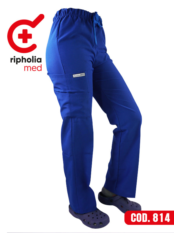 Pantalón Poplin Azul Rey