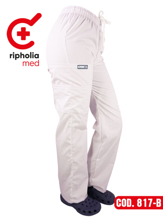 Pantalón Poplin Blanco