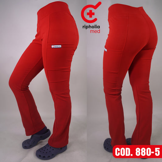 Pantalón Spandex Rojo