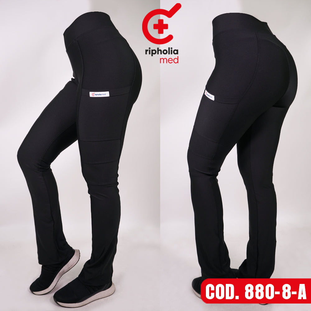 Pantalón Spandex 880-A - Negro