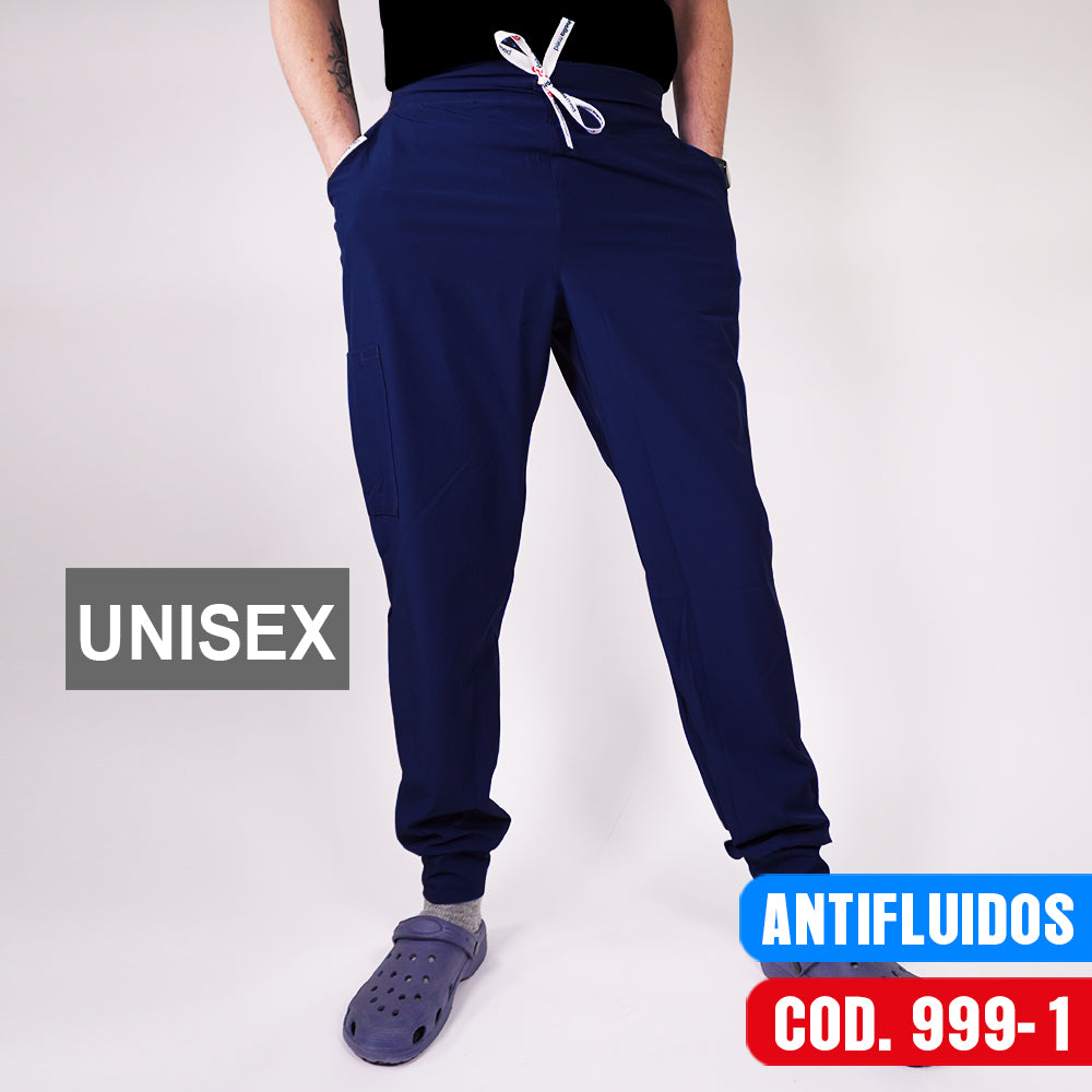 Pantalón Jogger Antifluidos Azul Marino