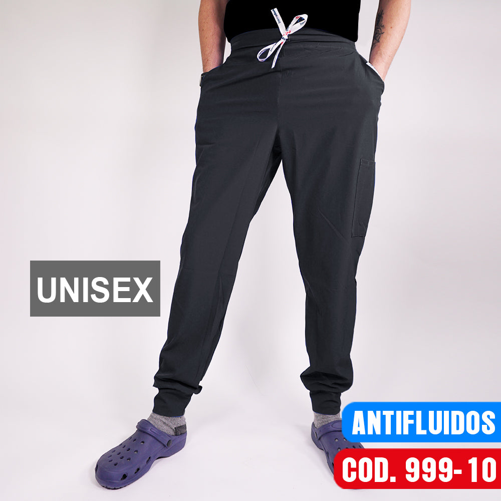 Pantalon Jogger Antifluido Gris Acero