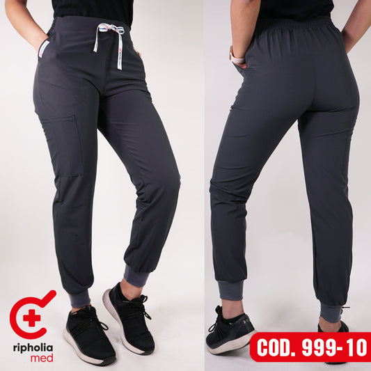 Pantalon Jogger Antifluido Gris Acero