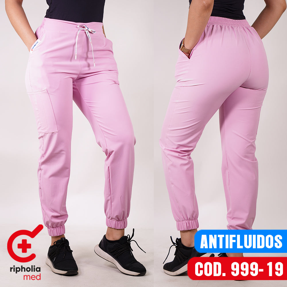 Pantalon Jogger Antifluido Rosado