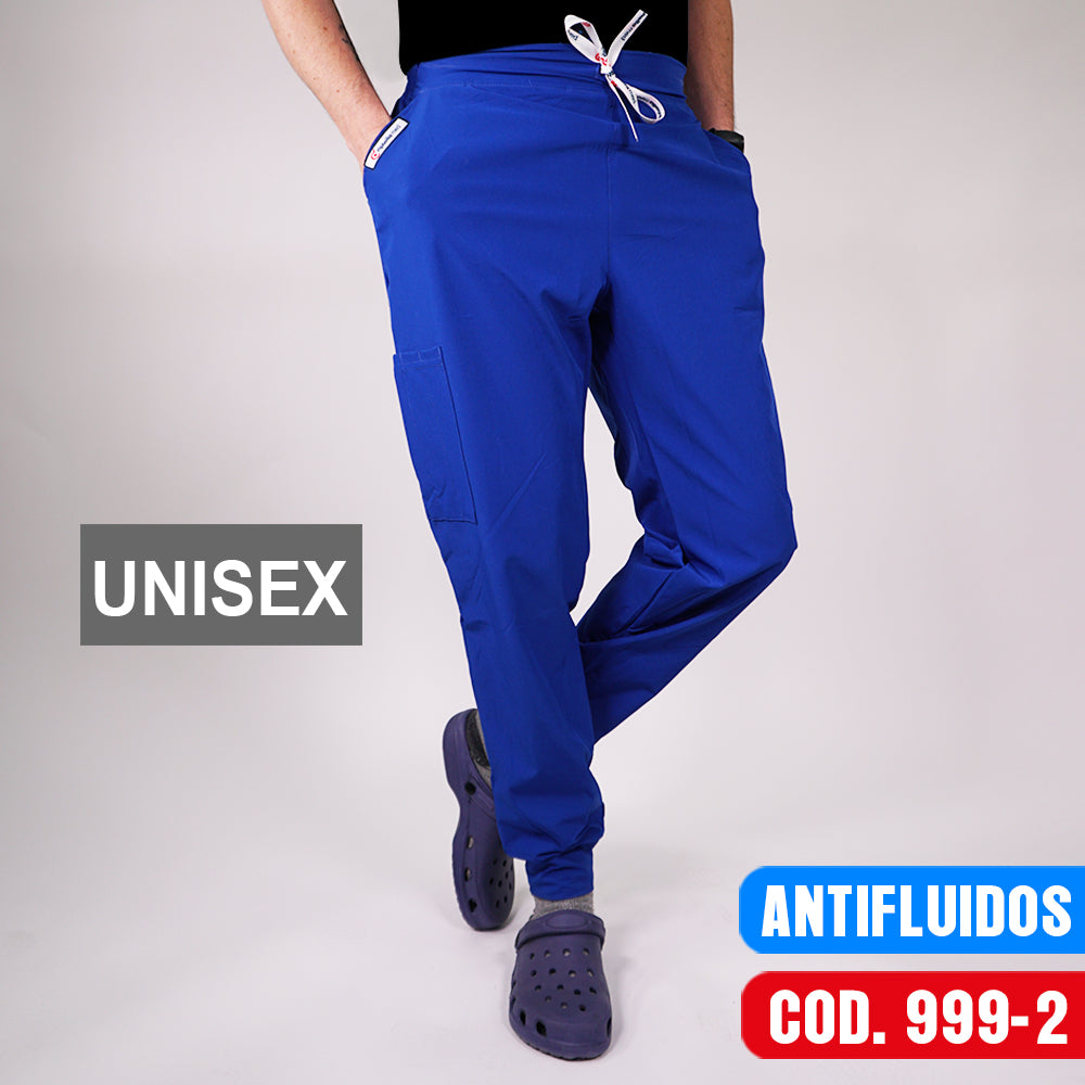 Pantalón Jogger Antifluidos Azul Rey