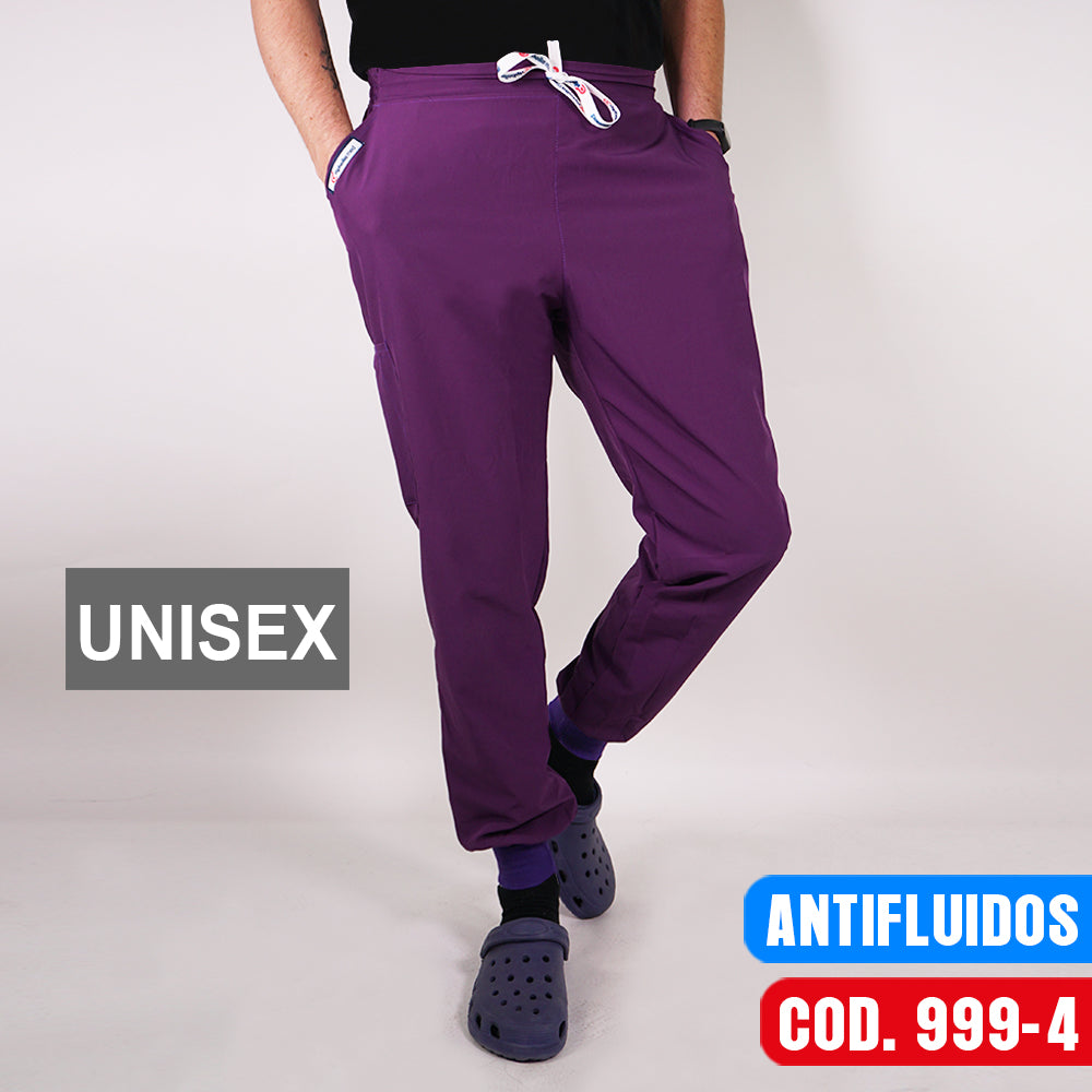 Pantalón Jogger Antifluidos Morado