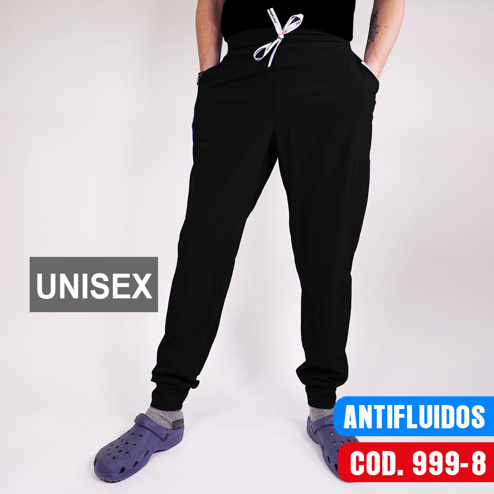 Pantalon Jogger Antifluidos Negro