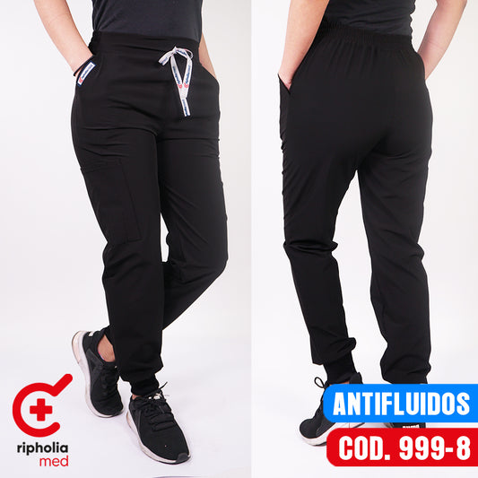 Pantalon Jogger Antifluidos Negro