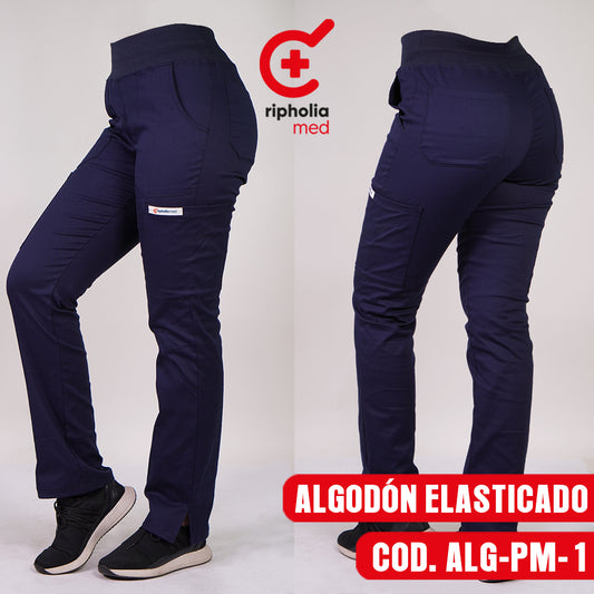 Pantalón Medical Algodón Azul Marino