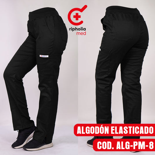 Pantalón Medical Algodón Negro