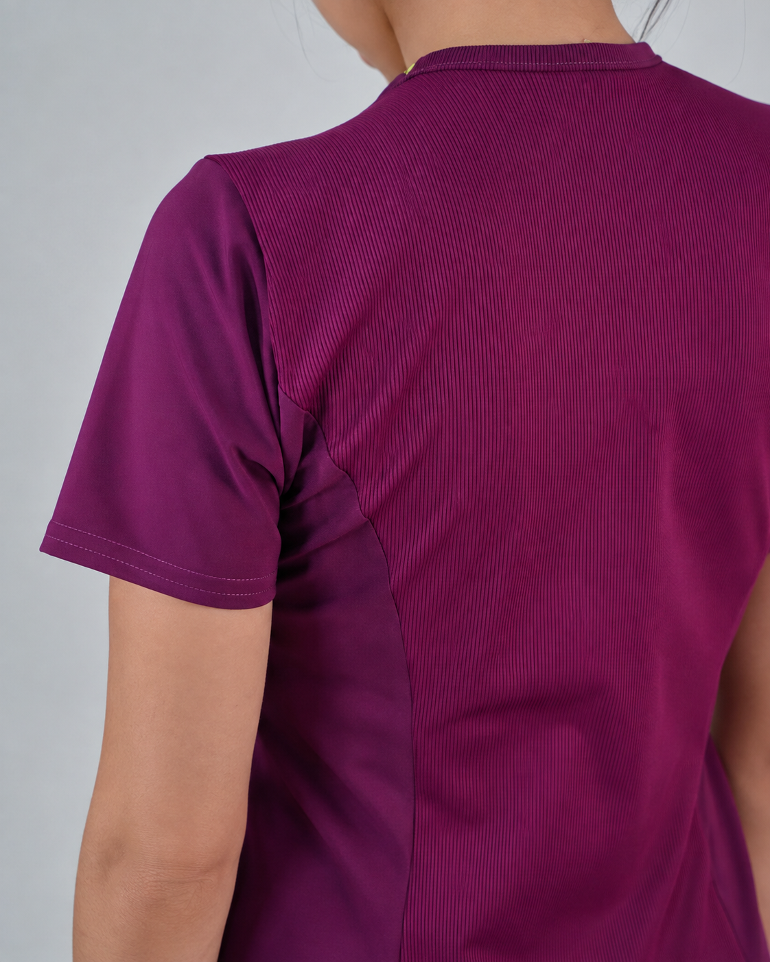 Delantal Antifluido Violeta Burdeo