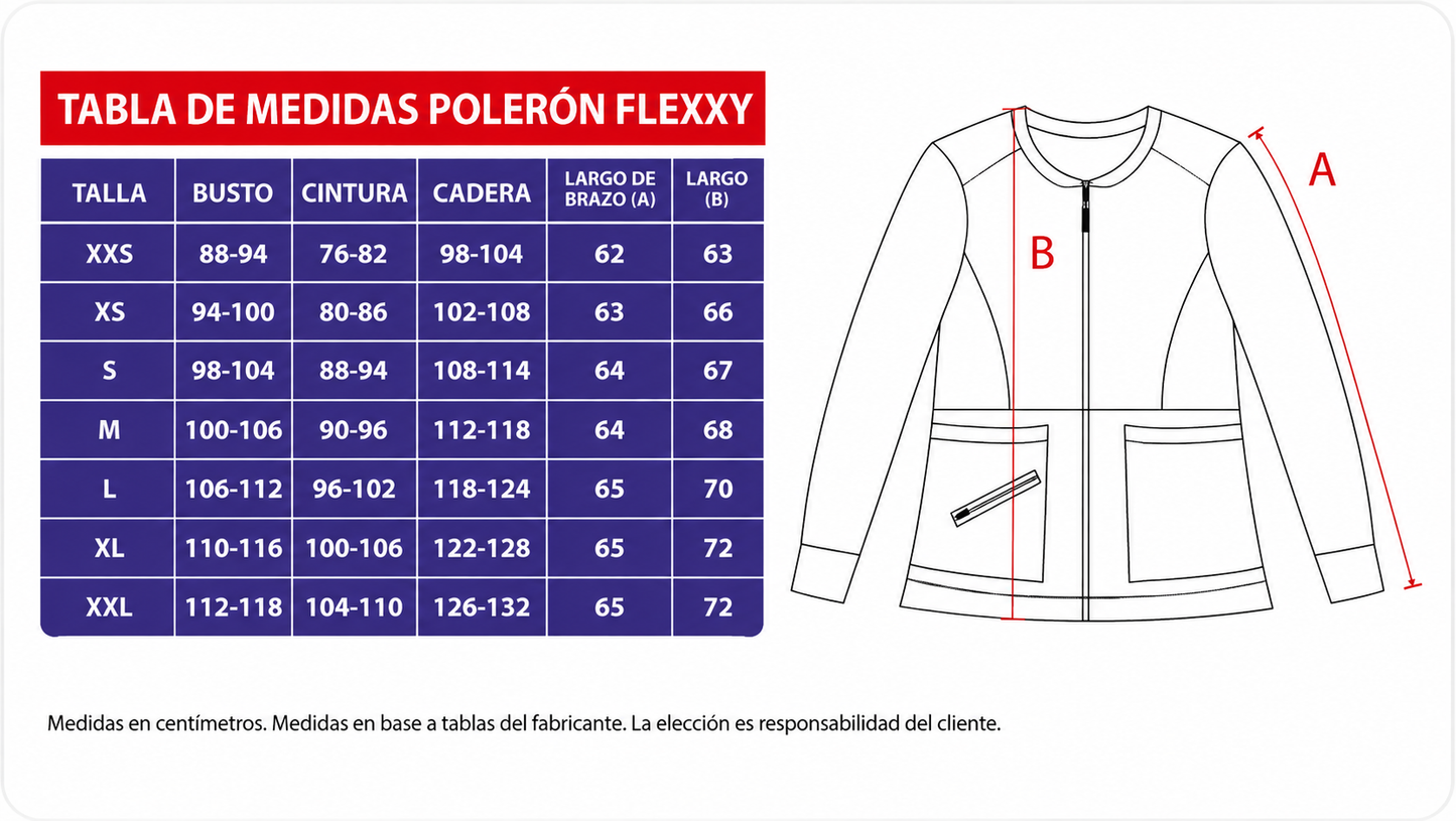 Polerón Flexxy Azul Marino