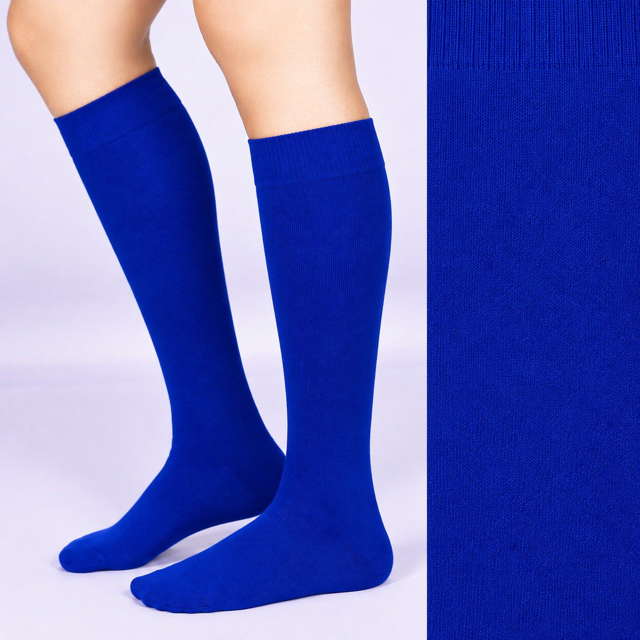 Medias de Compresión Azul Rey