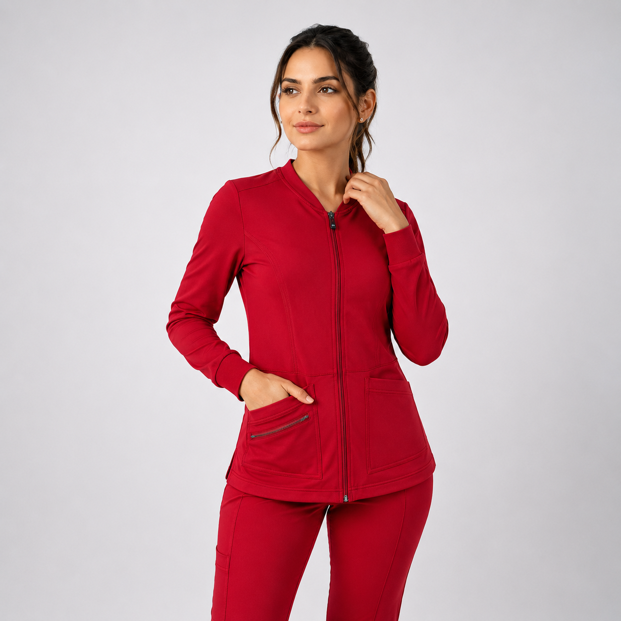 Polerón Flexxy Rojo