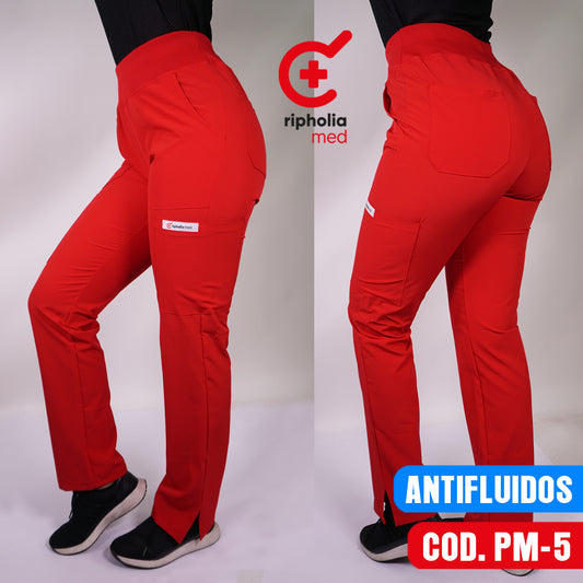 Pantalón Medical Antifluidos Rojo