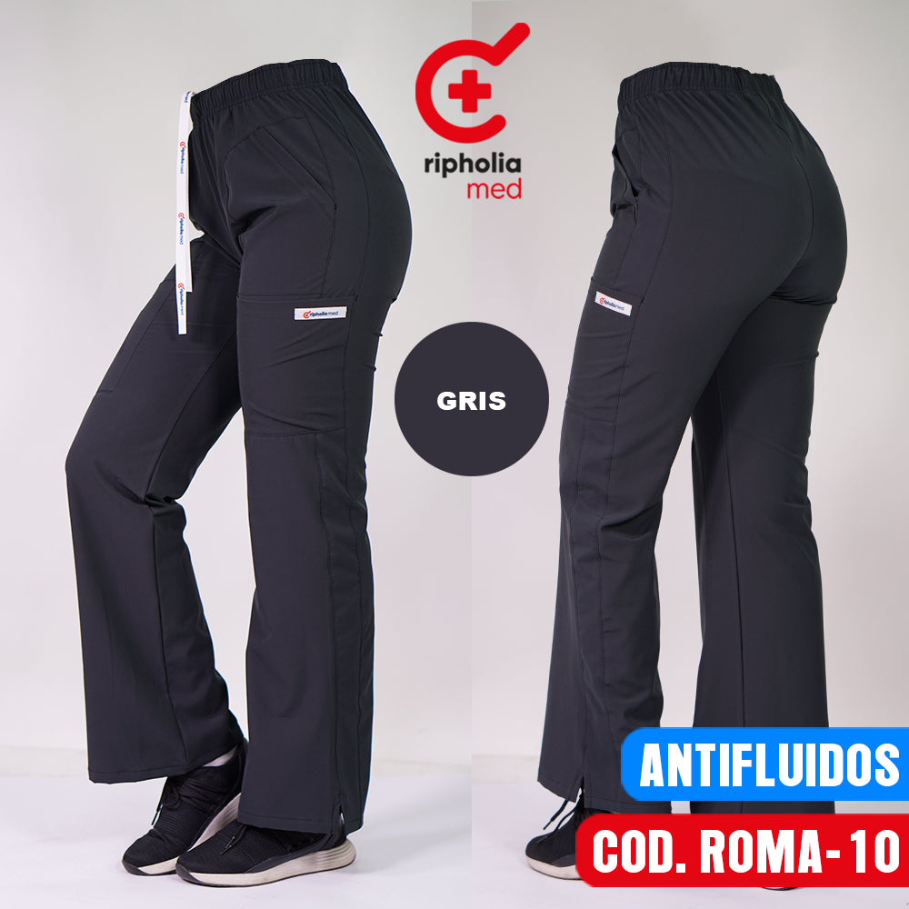 Pantalón Roma Antifluido Gris