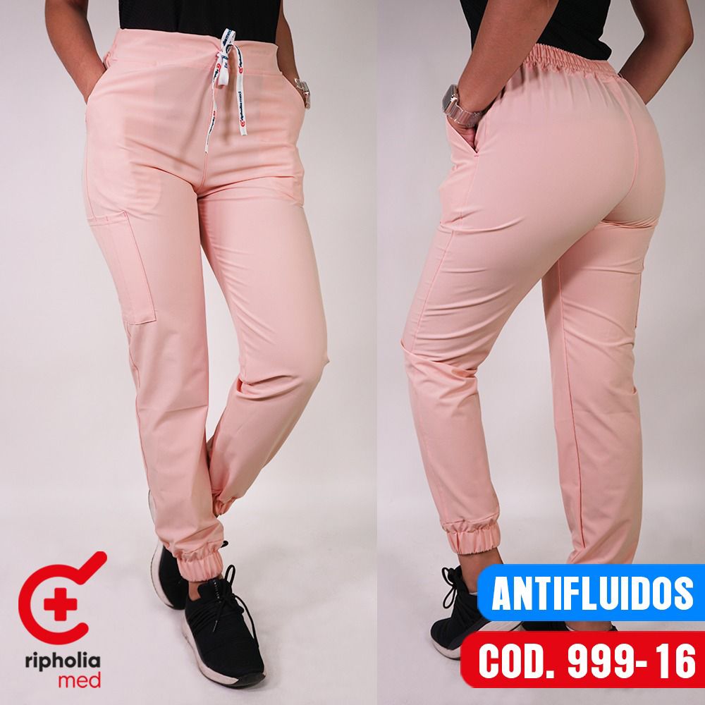 Pantalon Jogger Antifluido Palo Rosa