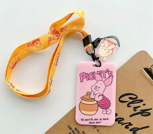 Porta Credencial Piglet