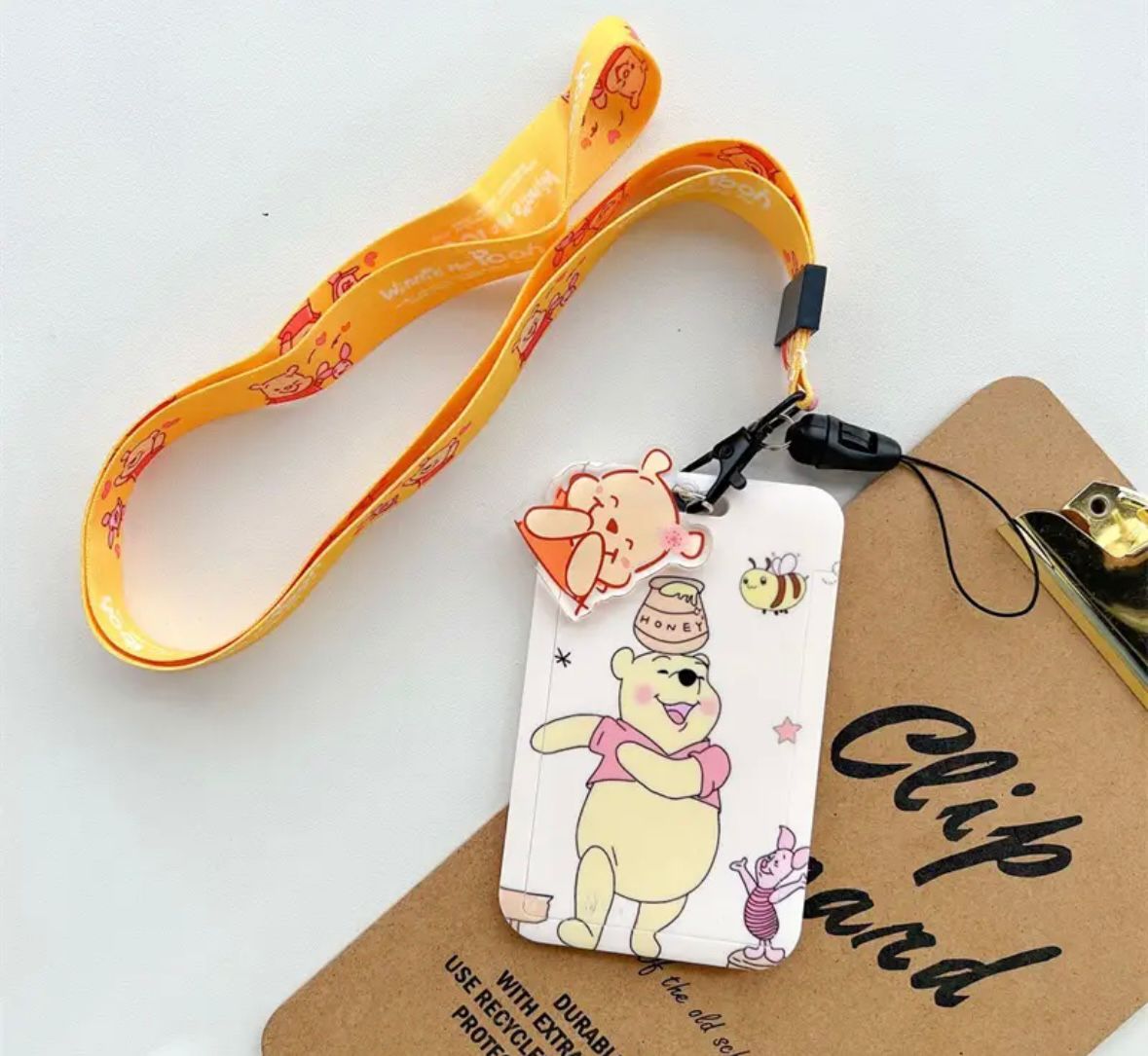 Porta Credencial Winnie Pooh