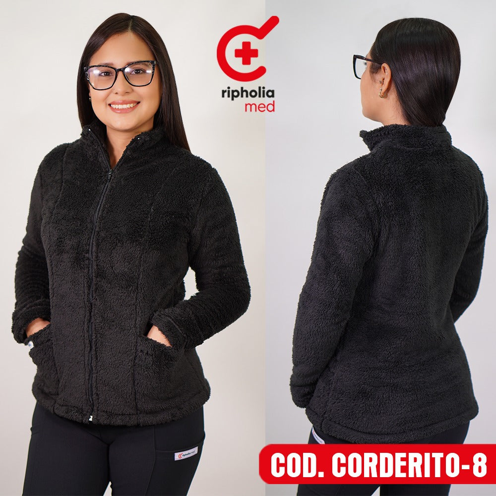 Polerón Corderito Negro