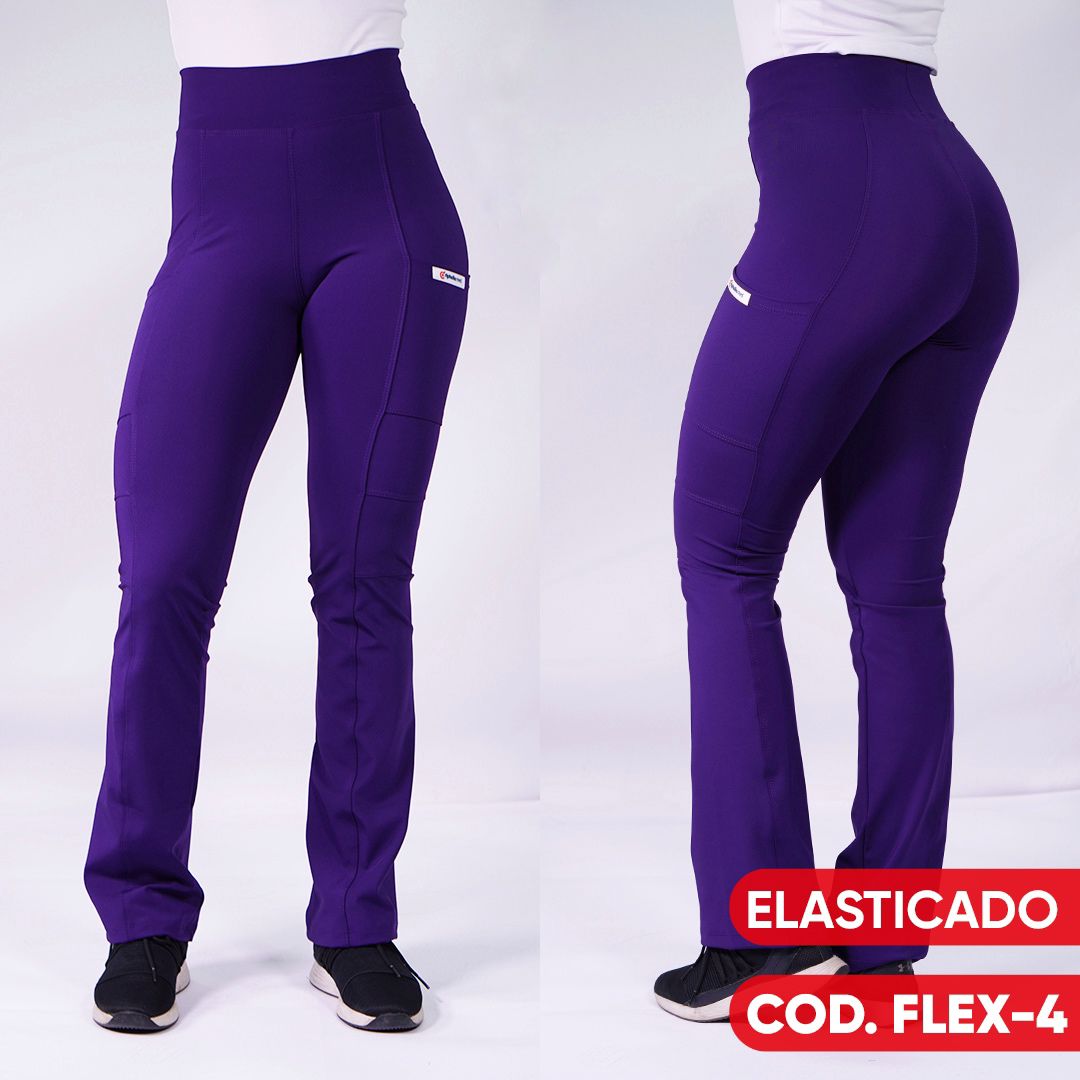 Pantalón Spandex Flexxy Morado