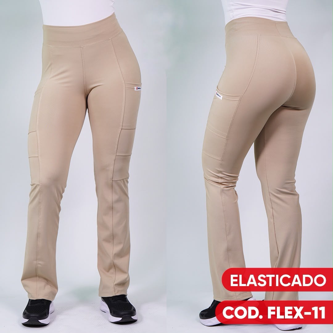 Pantalón Spandex Flexxy Beige