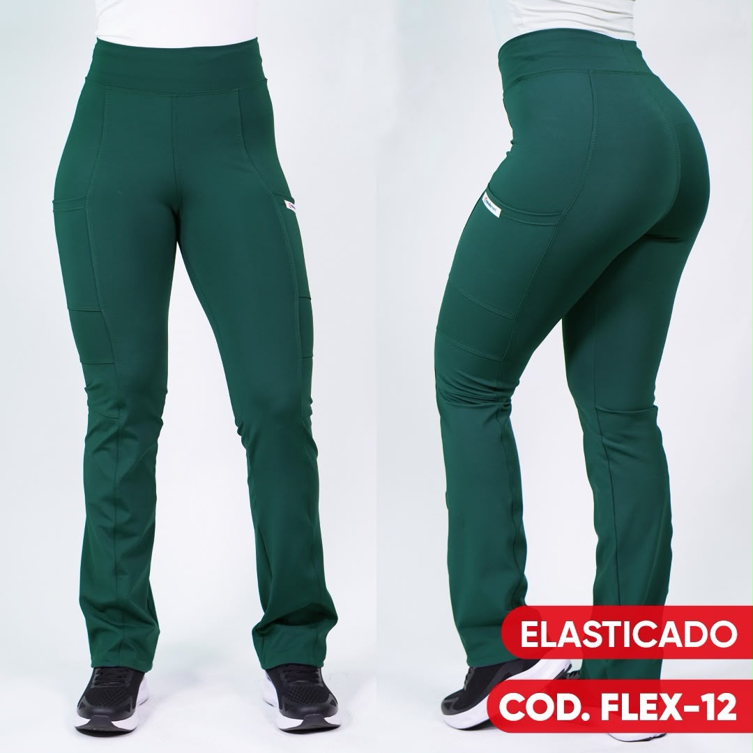 Pantalón Spandex Flexxy Verde Botella
