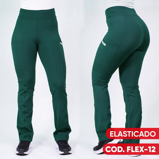 Pantalón Spandex Flexxy Verde Botella