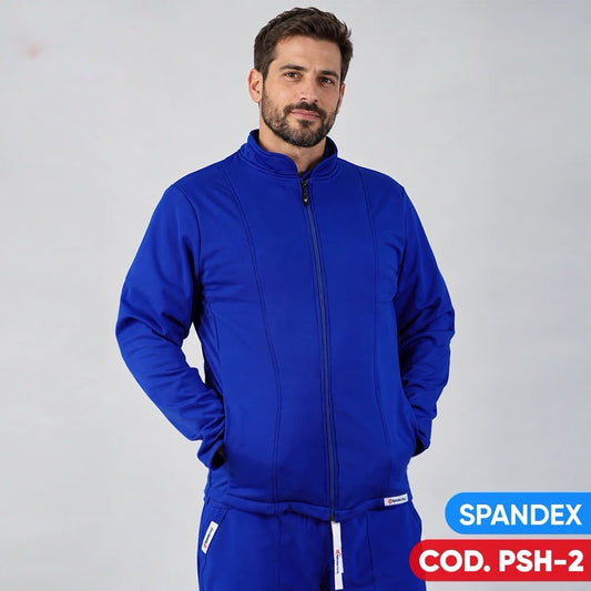 Polerón Spandex Azul Rey Hombre